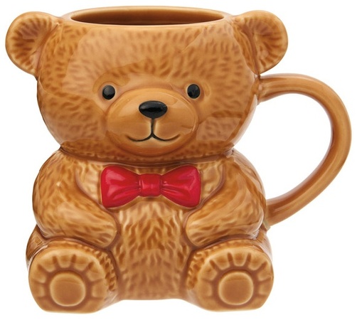 Merry Moments 3D Christmas Mug - Teddy Bear