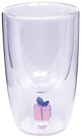 Merry Moments Double Wall Icon Glass - Gift Box