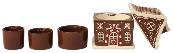 Merry Moments Measuring Cups - Gingerbread