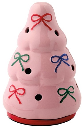 Merry Moments Holiday Wax Warmer - Pink Tree