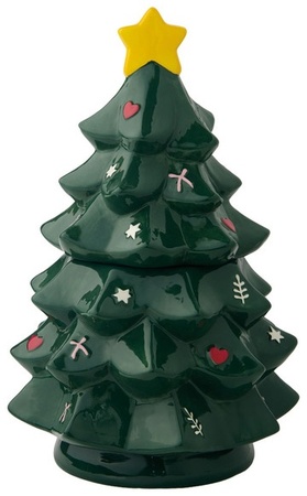 Crofton Christmas Cookie Jar - Traditional Tree