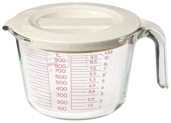 Crofton Bake, Measure, or Sieve Set - Glass Measuring