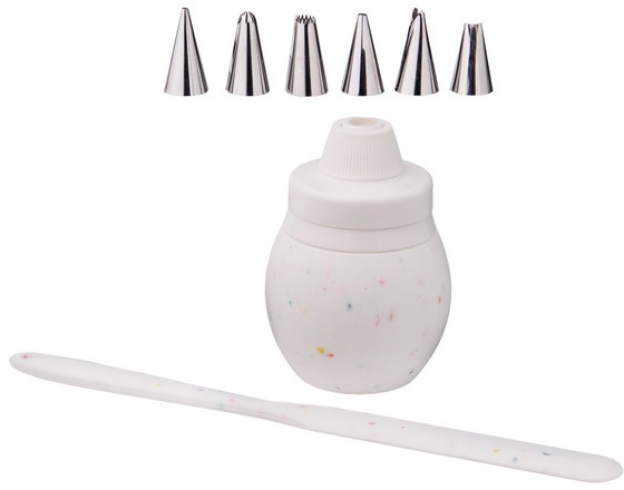 Crofton Bake, Measure, or Sieve Set - 8pc Icing Bulb