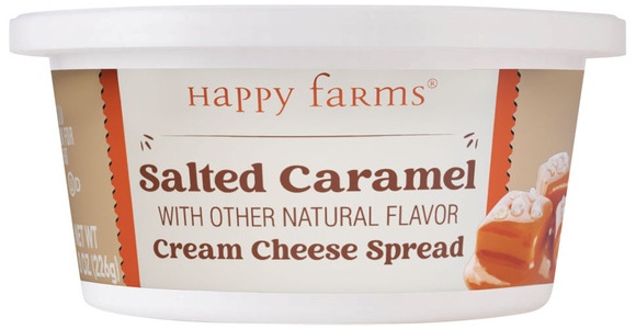 Happy Farms Seasonal Cream Cheese - Salted Caramel