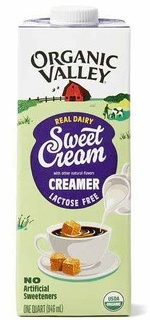 Organic Valley Coffee Creamer