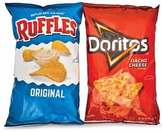 Ruffles or Doritos Chips