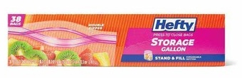 Hefty Press to Close Bags