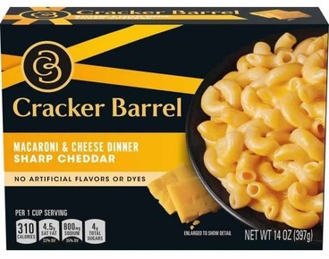 Kraft Mac & Cheese or Cracker Barrel, or Velveeta Shells & Cheese