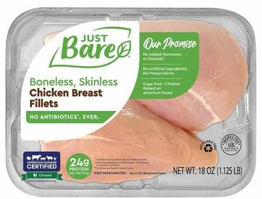 Just Bare Chicken Breast Fillets