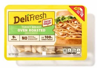 Oscar Mayer Deli Fresh Lunch Meats