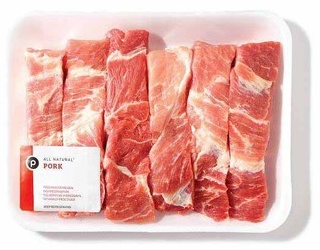 Publix Pork Shoulder Country-Style Ribs - Boneless