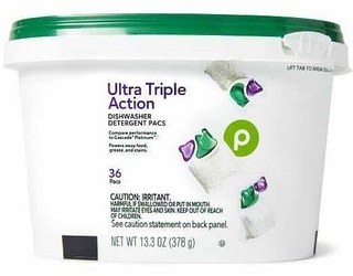 Publix Dishwasher Detergent Pacs