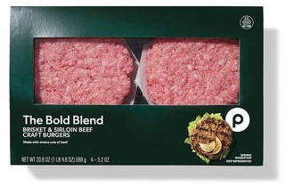 Publix Brisket & Sirloin Craft Burgers