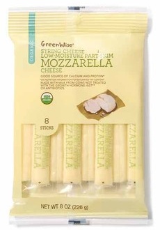 GreenWise Organic Mozzarella String Cheese