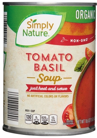 Simply Nature Organic Assorted Soup - Tomato Basil