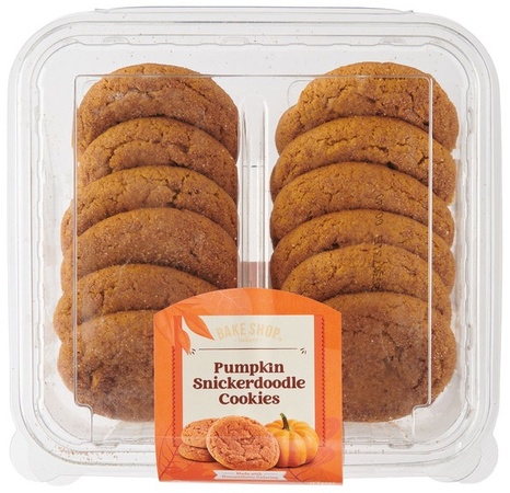 Bake Shop Pumpkin or Snickerdoodle Cookie - Pumpkin