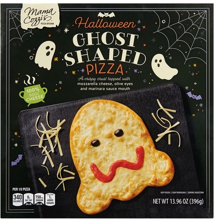 Mama Cozzi's Pizza Kitchen Halloween Pumpkin/Ghost Pizza - Ghost