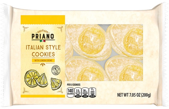 Priano Italian Style Cookies - Limonaie