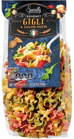 Specially Selected Gourmet Pasta Assortment - Gigli 3-colori
