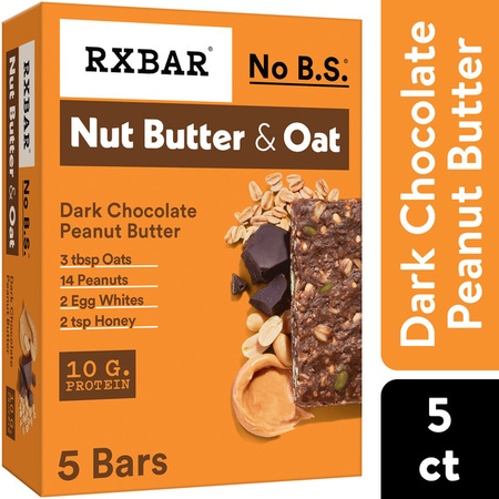 Rx Bar RX Nut Butter and Oat Bars - Choc PB
