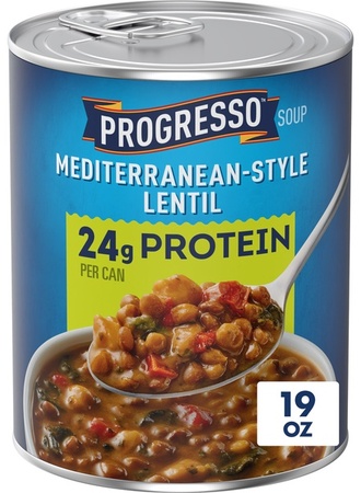 Progresso Protein Soups - Med Lentil
