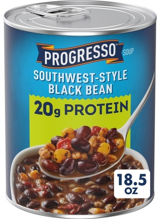 Progresso Protein Soups - Blk Bean