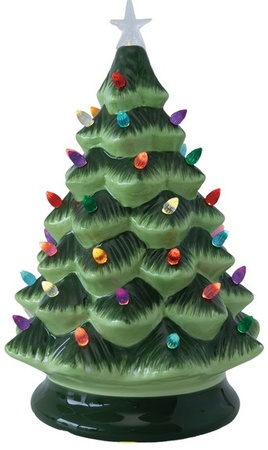 Merry Moments Nostalgic Tree - Green