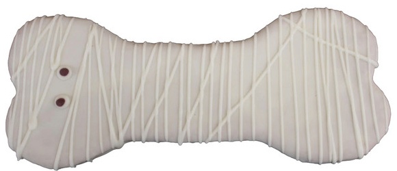 Heart To Tail Large Frosted Dog Bone - Mummy