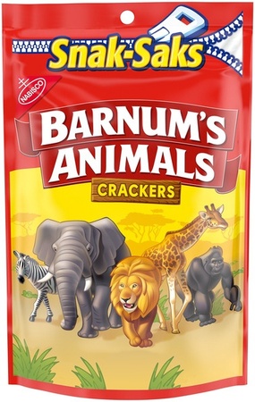 Nabisco Snak Sak - Barnum Animal Crackers