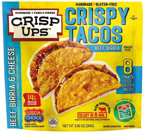 Crisp Ups Tacos - Beef Birria