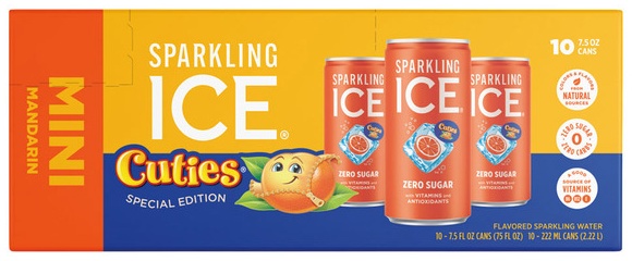 Sparkling Ice Mini Cans Cuties 10pk - 