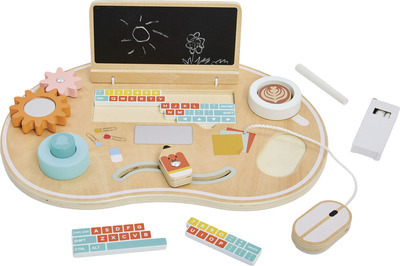 Little Town Wooden Activity Board or Cubes