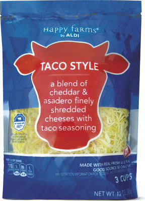 Happy Farms Italian or Taco Blend Shreds