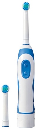 Ambiano Rotary Electric Toothbrush/Brushes - Blue