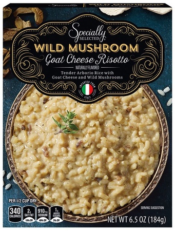 Specially Selected Flavored Goat Cheese Risotto - Wild Mushroom