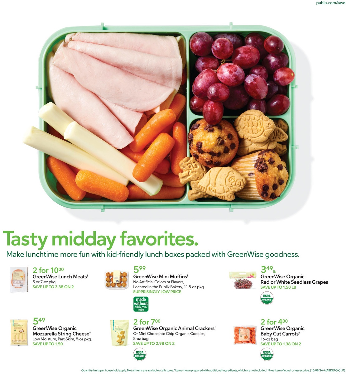 Publix Weekly Ad Page 11