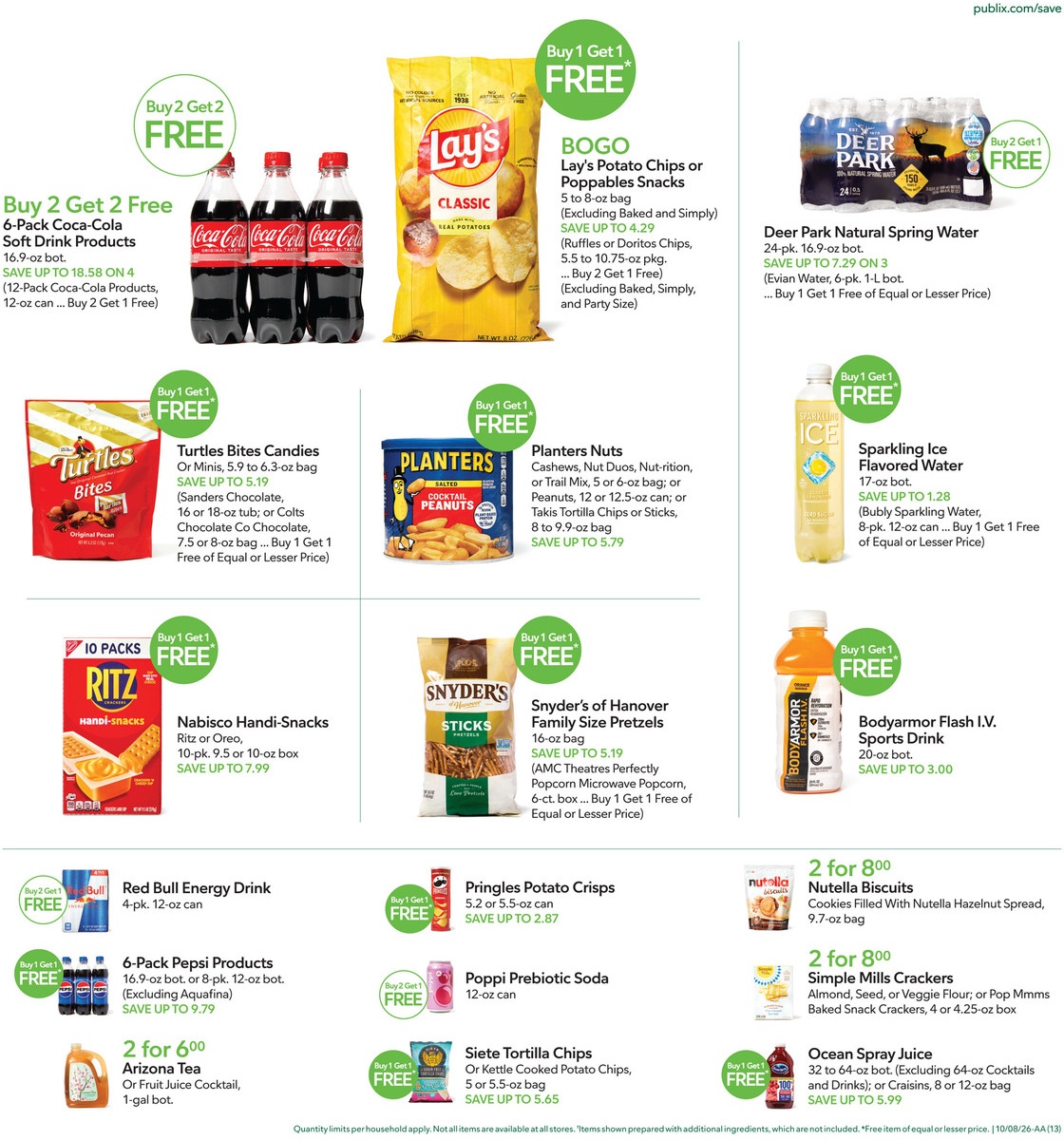 Publix Weekly Ad Page 13