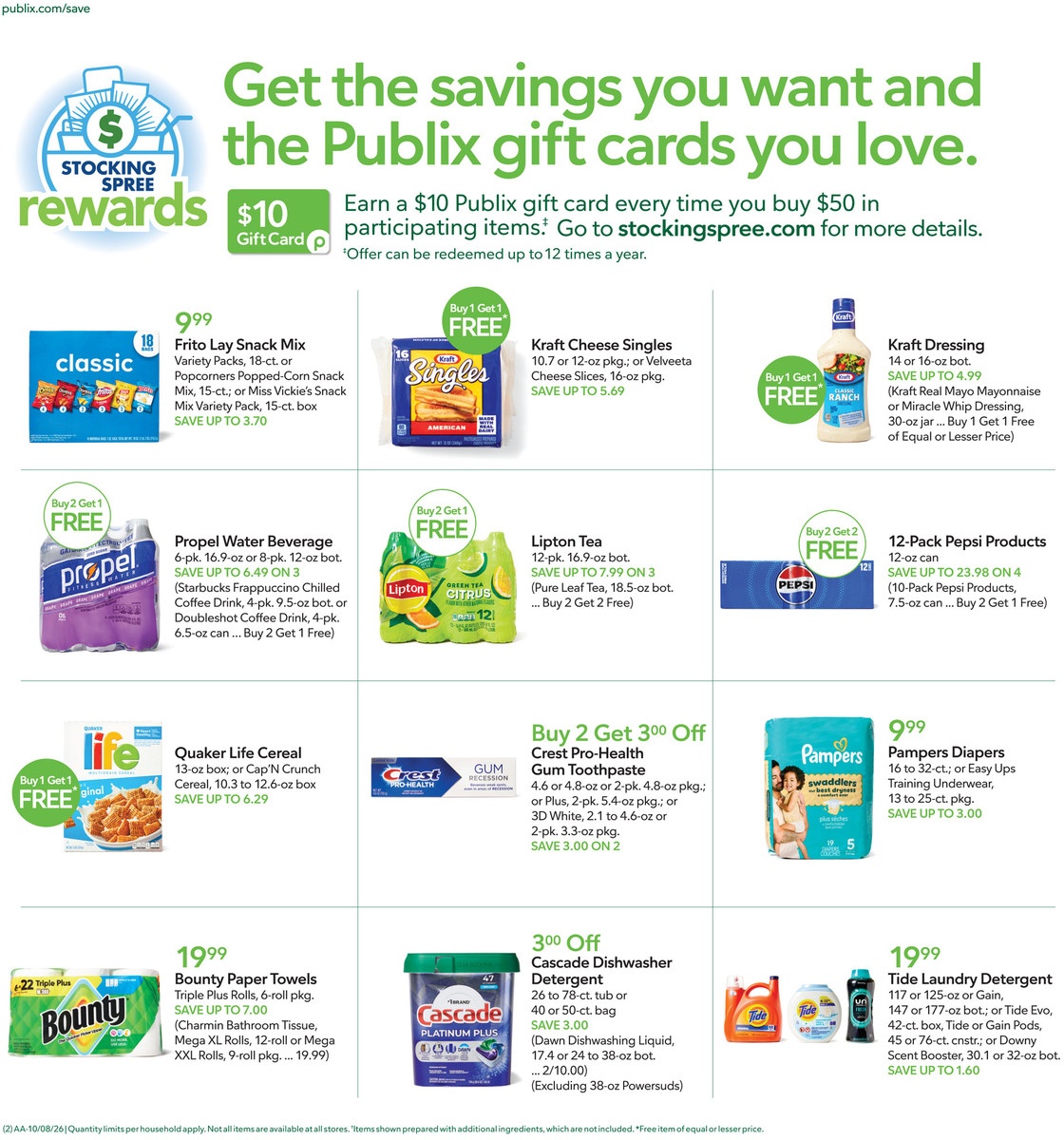 Publix Weekly Ad Page 2
