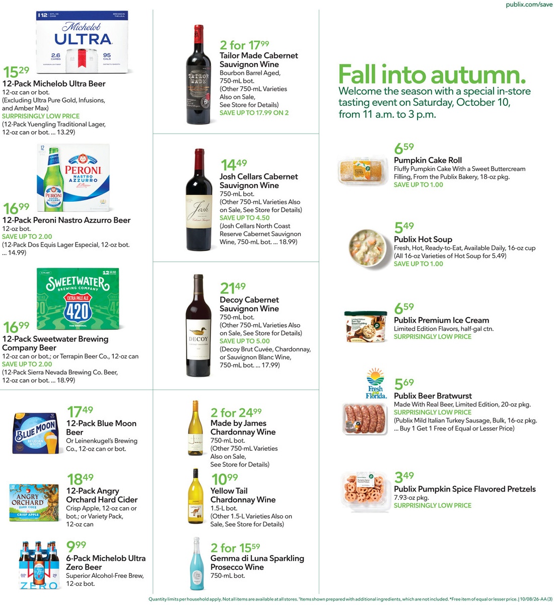 Publix Weekly Ad Page 3