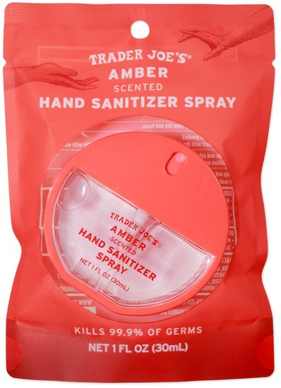Amber Scented Hand Sanitizer Spray - official