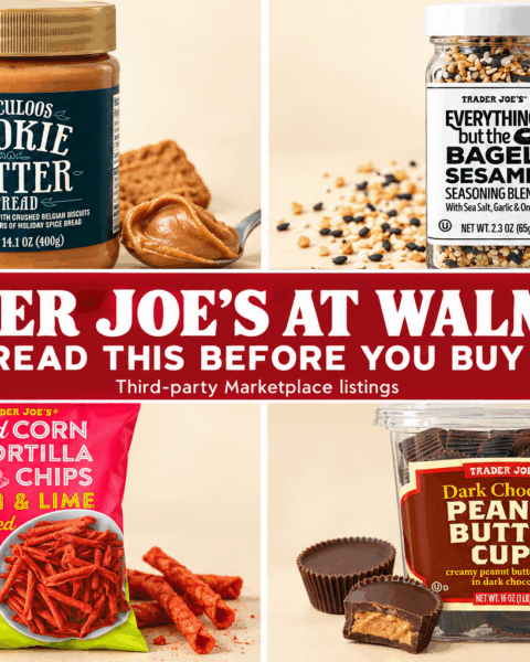 Trader Joe’s at Walmart — third-party Marketplace listings