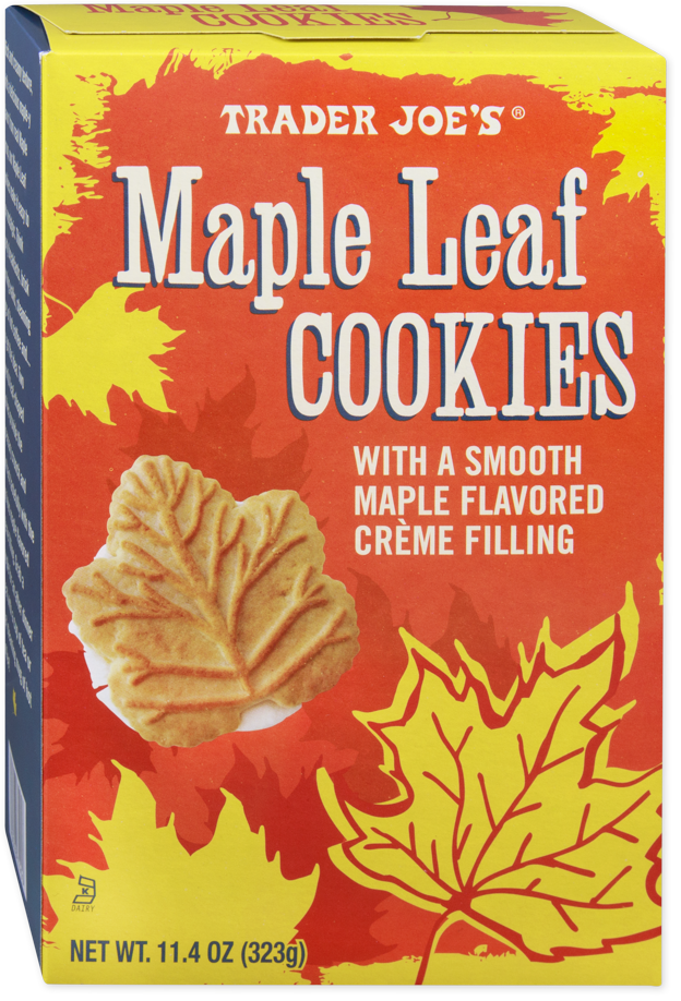 Maple Leaf Cookies — Trader Joe’s product