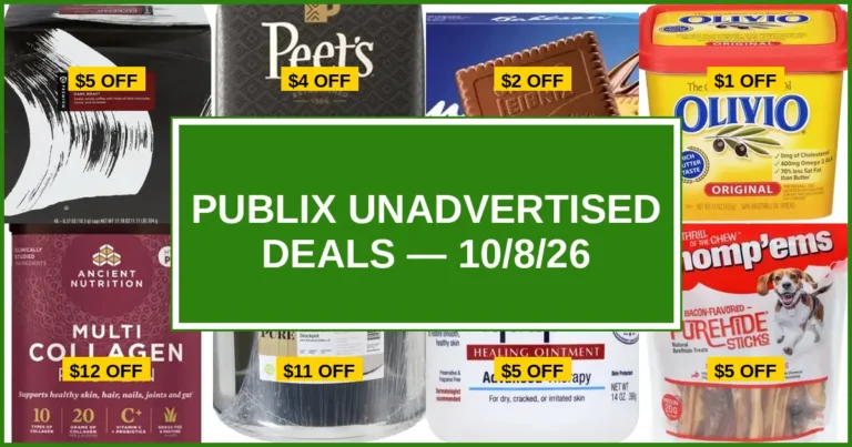 Publix Unadvertised