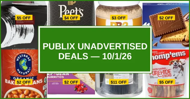 Publix Unadvertised