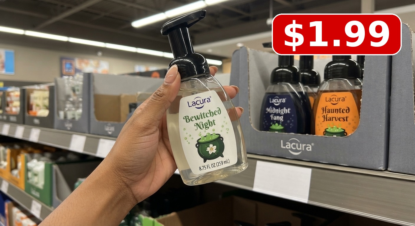 Lacura Bewitched Night Foaming Hand Soap