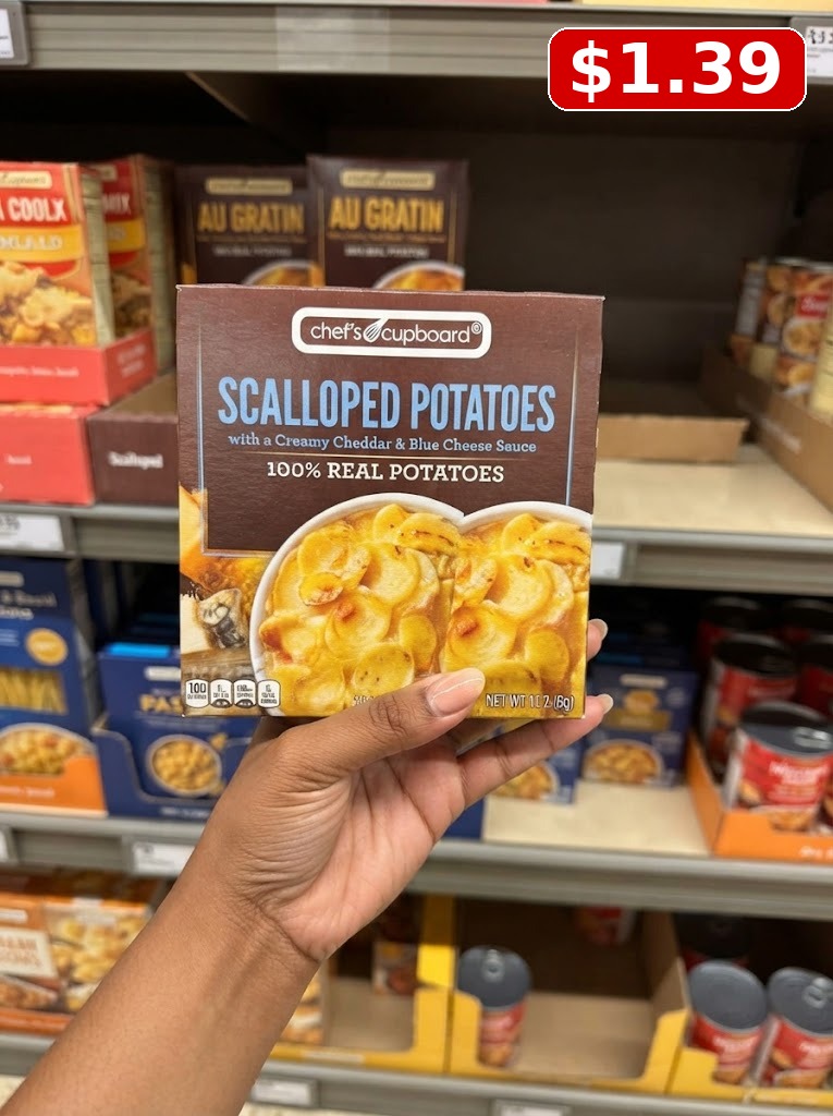 Chef's Cupboard Creamy Cheddar & Blue Cheese Scalloped Potatoes