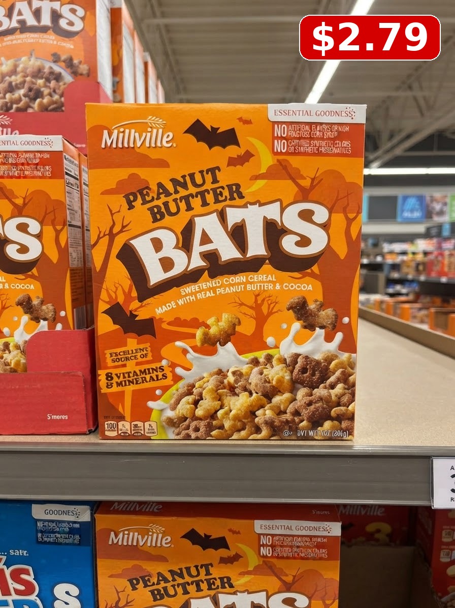 Millville Peanut Butter Bats Cereal
