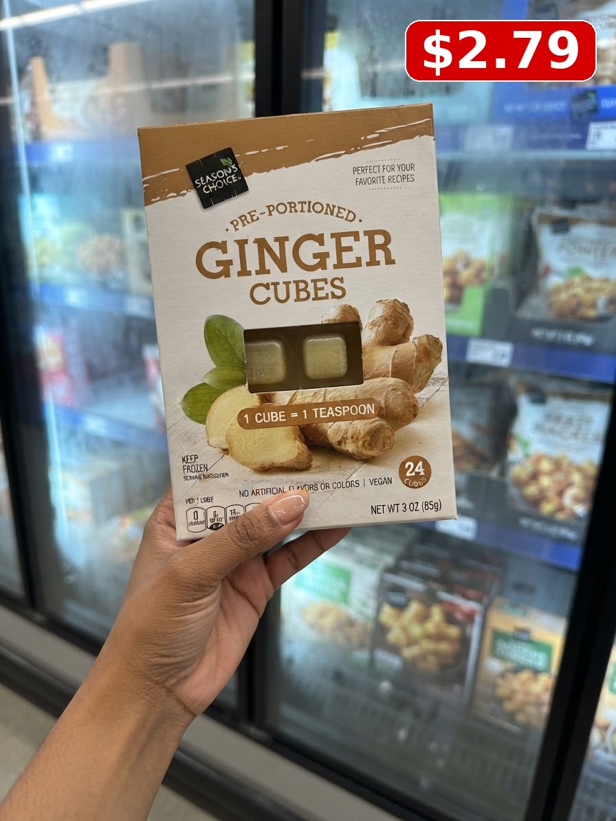 Season's Choice Pre-Portioned Ginger Cubes - 24 Cubes