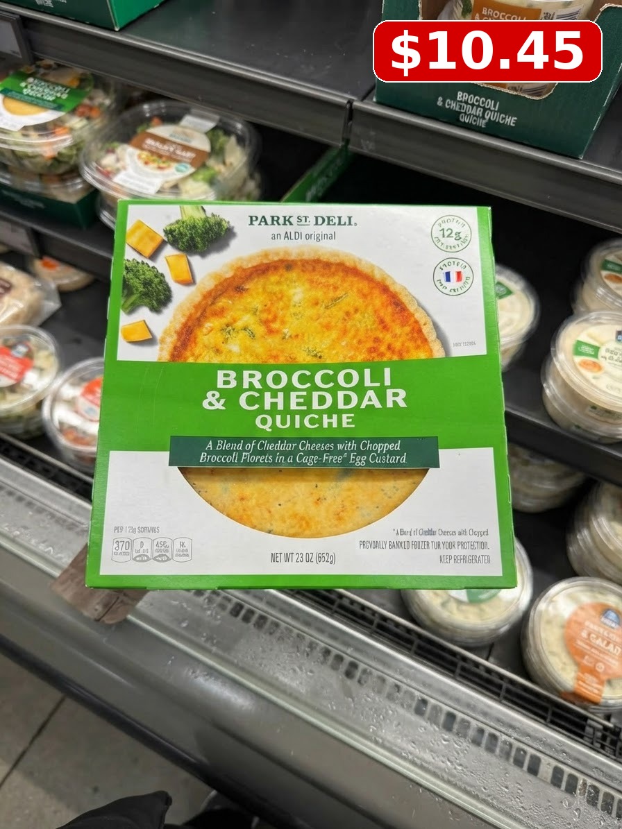 Park Street Deli Cheddar & Broccoli Quiche