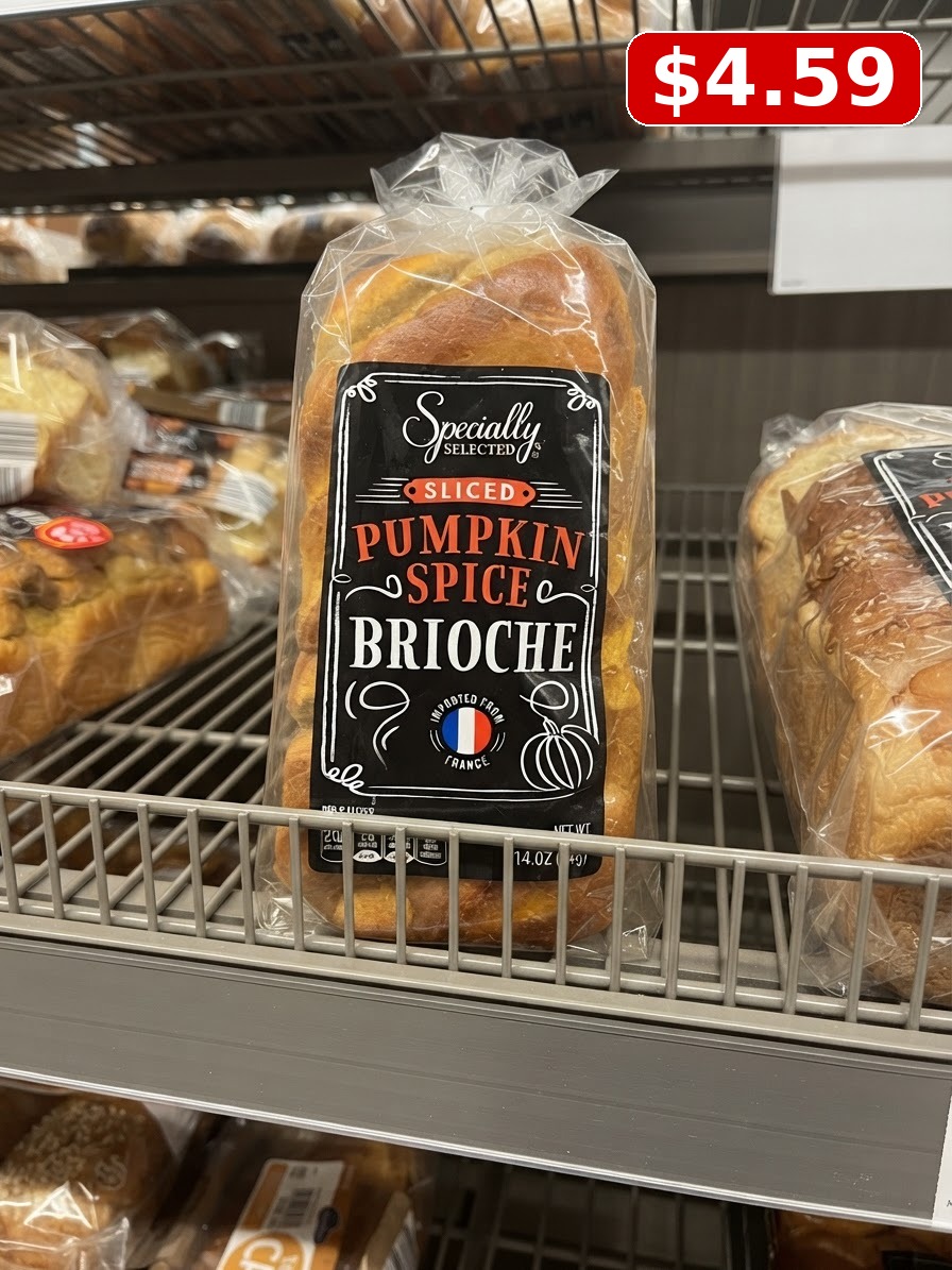 Specially Selected Sliced Pumpkin Spice Brioche